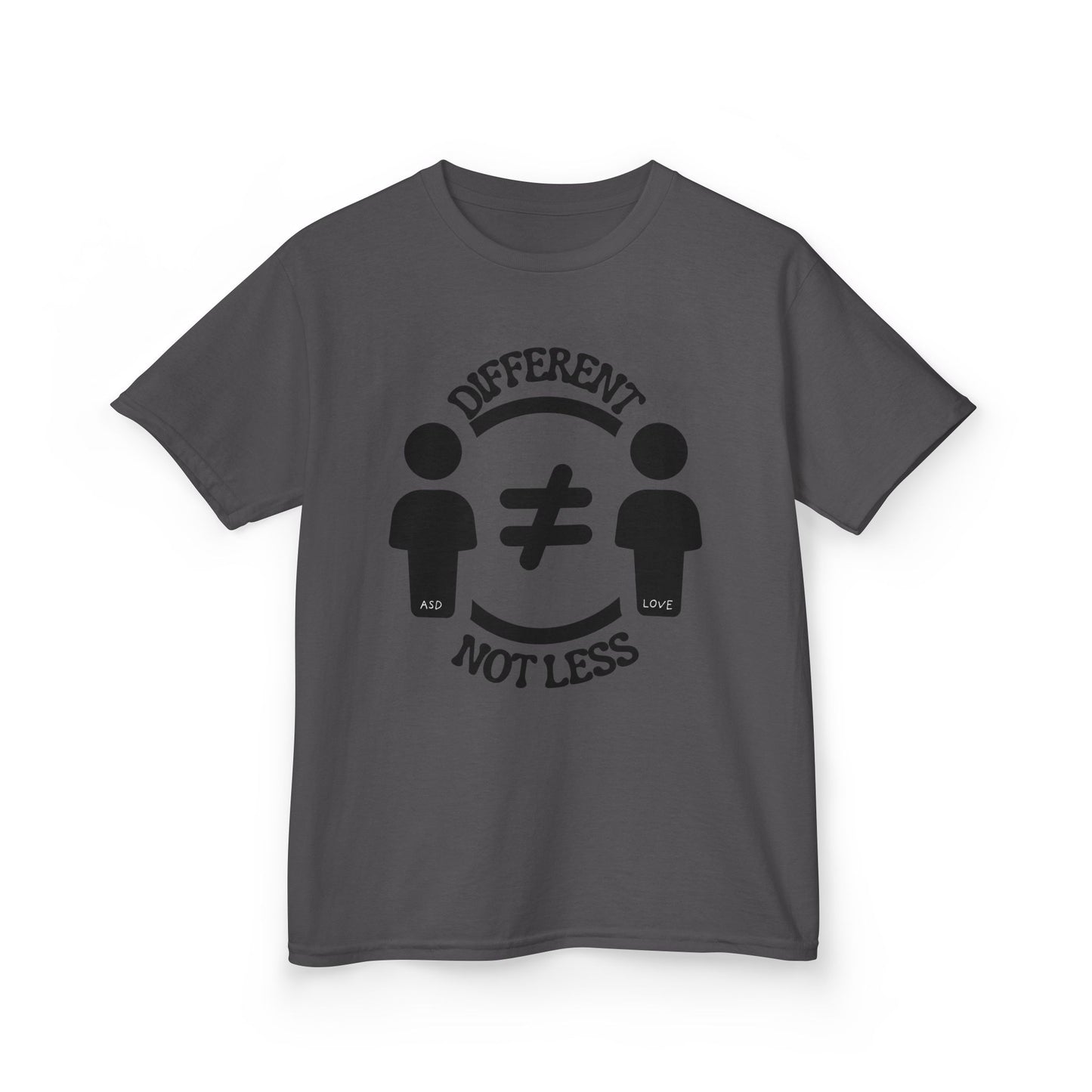 Different Not Less - Equality Autism Awareness kids Tee