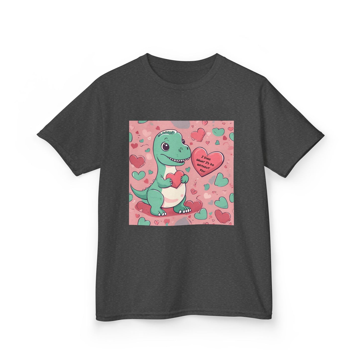 I Dino What I'd Do Without You - Baby Dino Valentine's Kids tee
