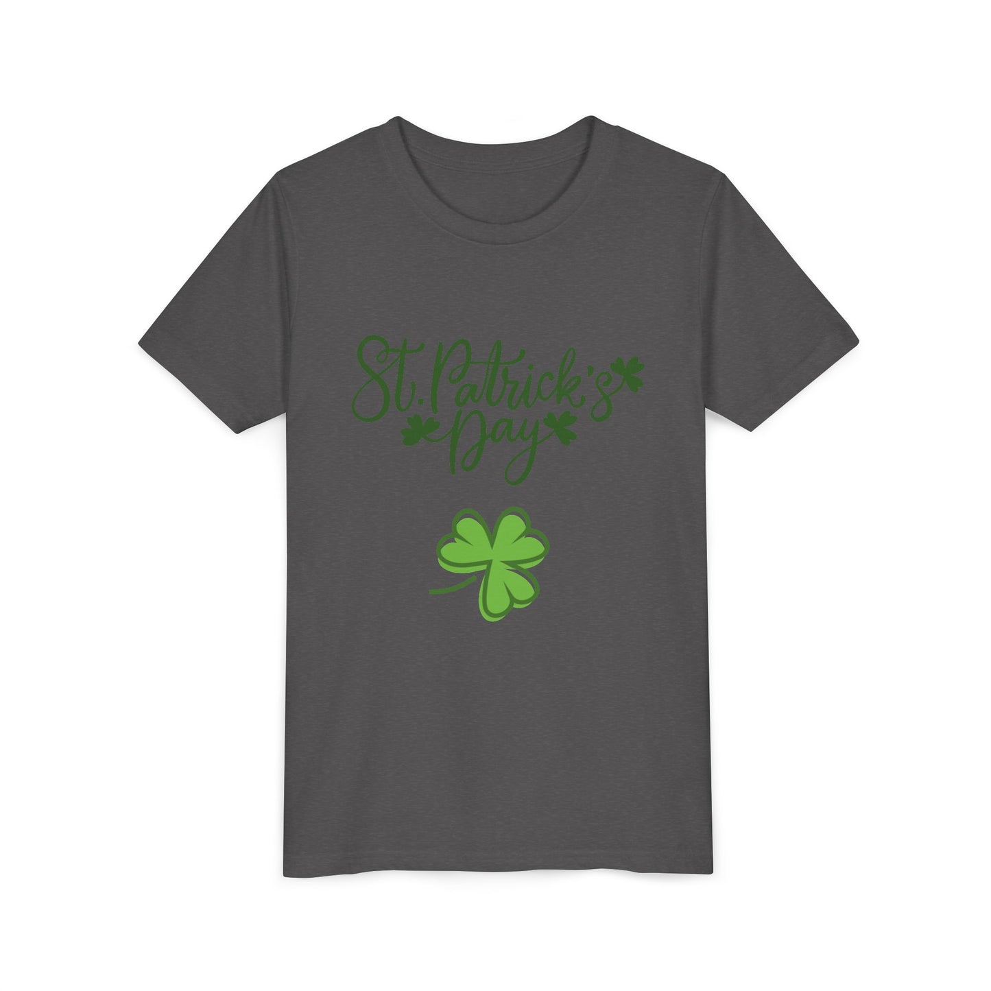 St. Patrick's Day Shamrock Youth Tee | Kids Irish Holiday Shirt