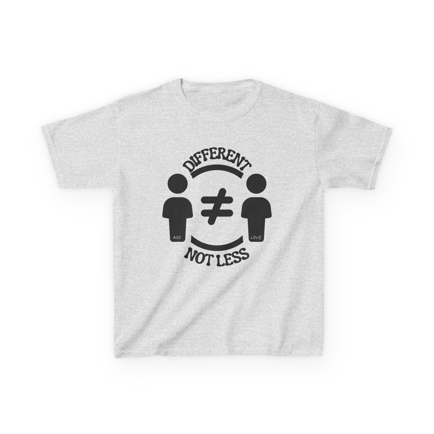 Different Not Less - Equality Autism Awareness kids Tee