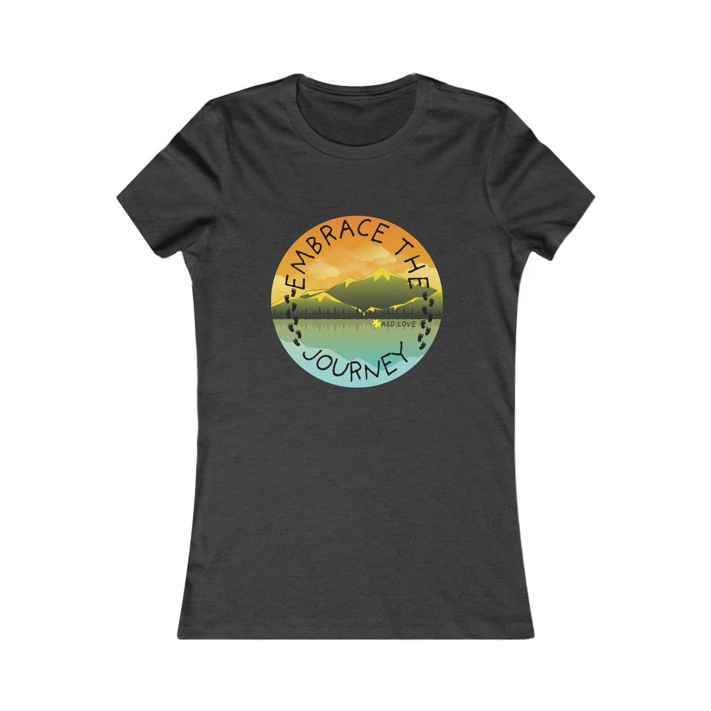 Embrace the Journey | Women's Favorite Tee | Autism Awareness | Diversity and Inclusivity