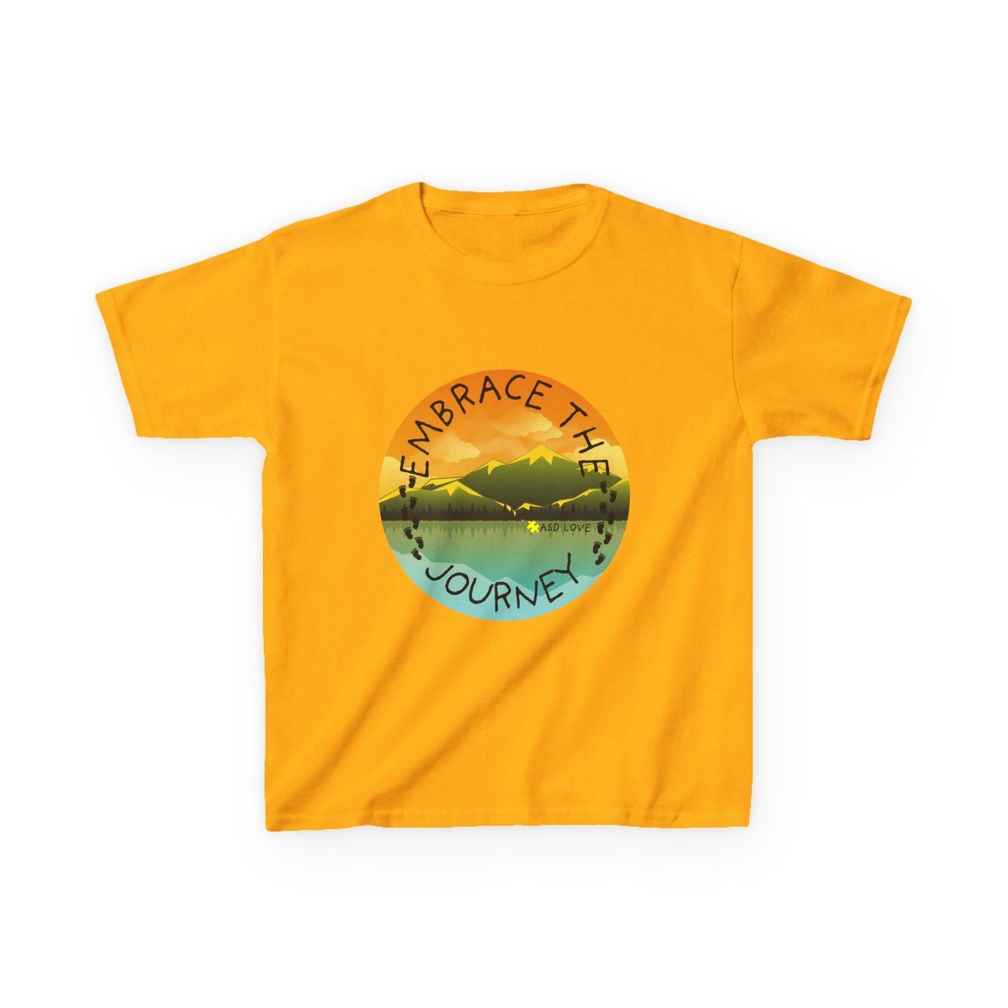 Embrace the Journey - Autism Awareness Kids Tee