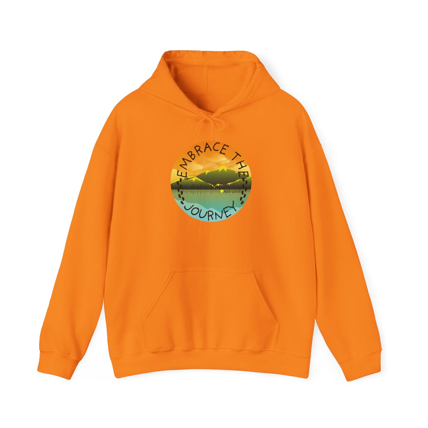 Embrace the Journey | Hoodie | Autism Awareness | Diversity and Inclusivity