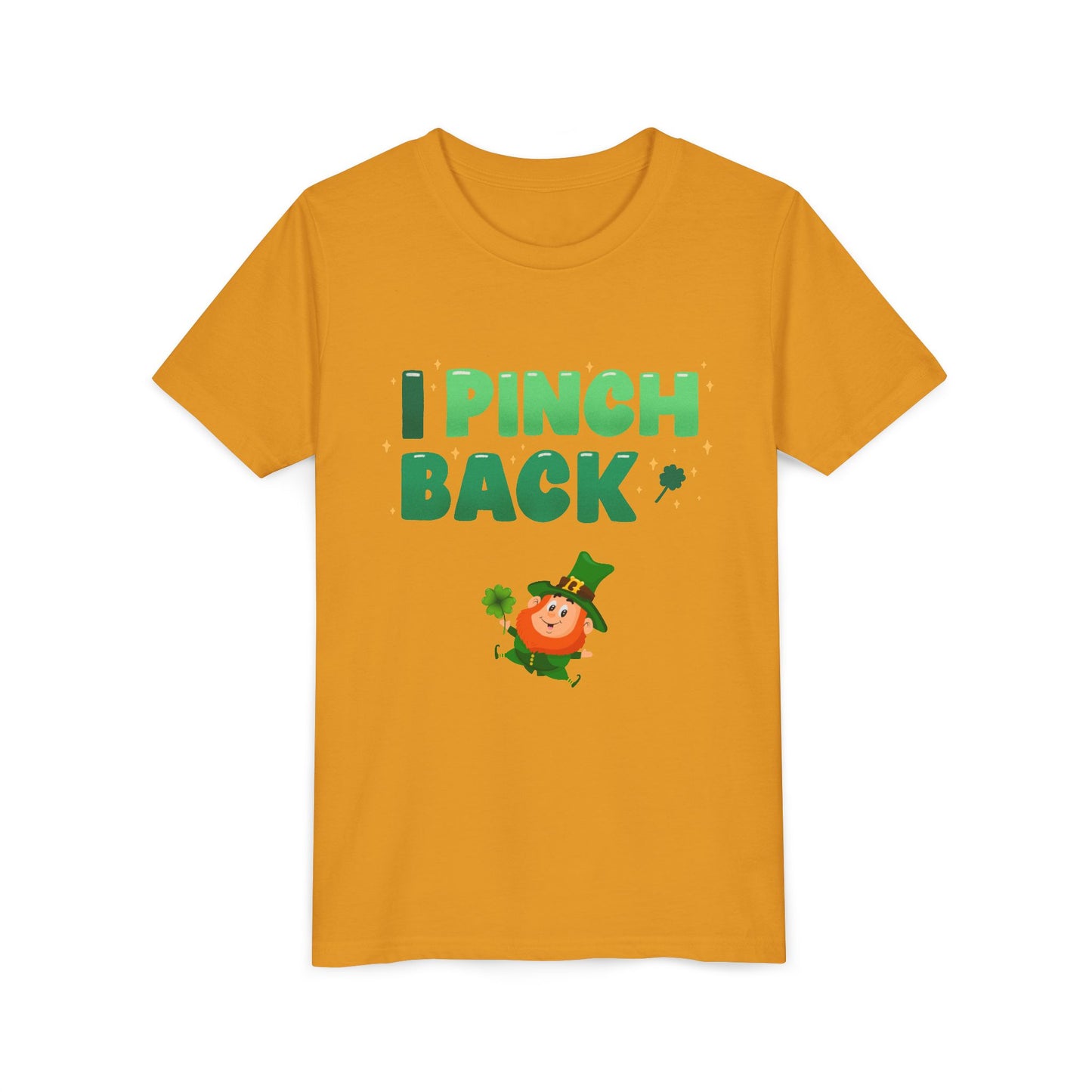 I Pinch Back Leprechaun Kids T-Shirt | St. Patrick's Day Shamrock Tee