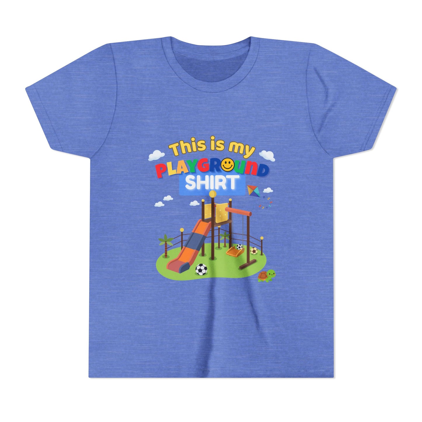 This Is My Playground Shirt Youth Tee | Playground Slide Graphic Shirt
