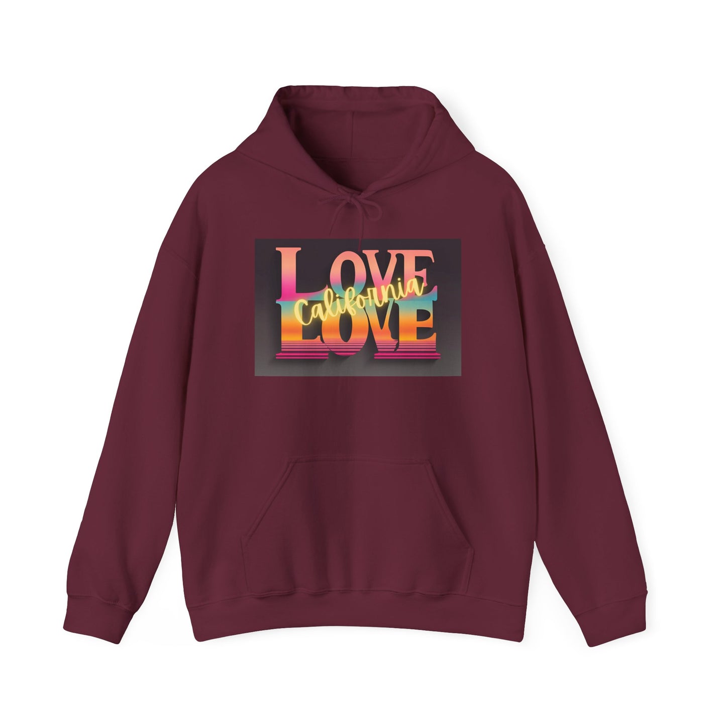 Love, LOVE, California Hoodie (NY) - Cali Love