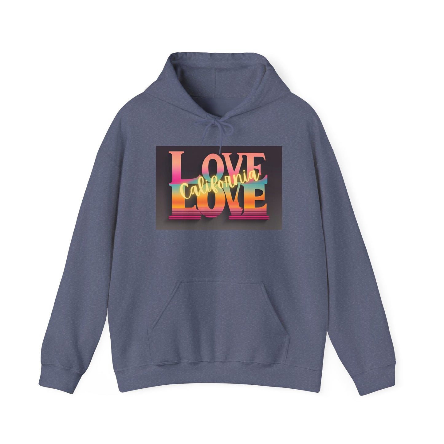 Love, LOVE, California Hoodie (NY) - Cali Love