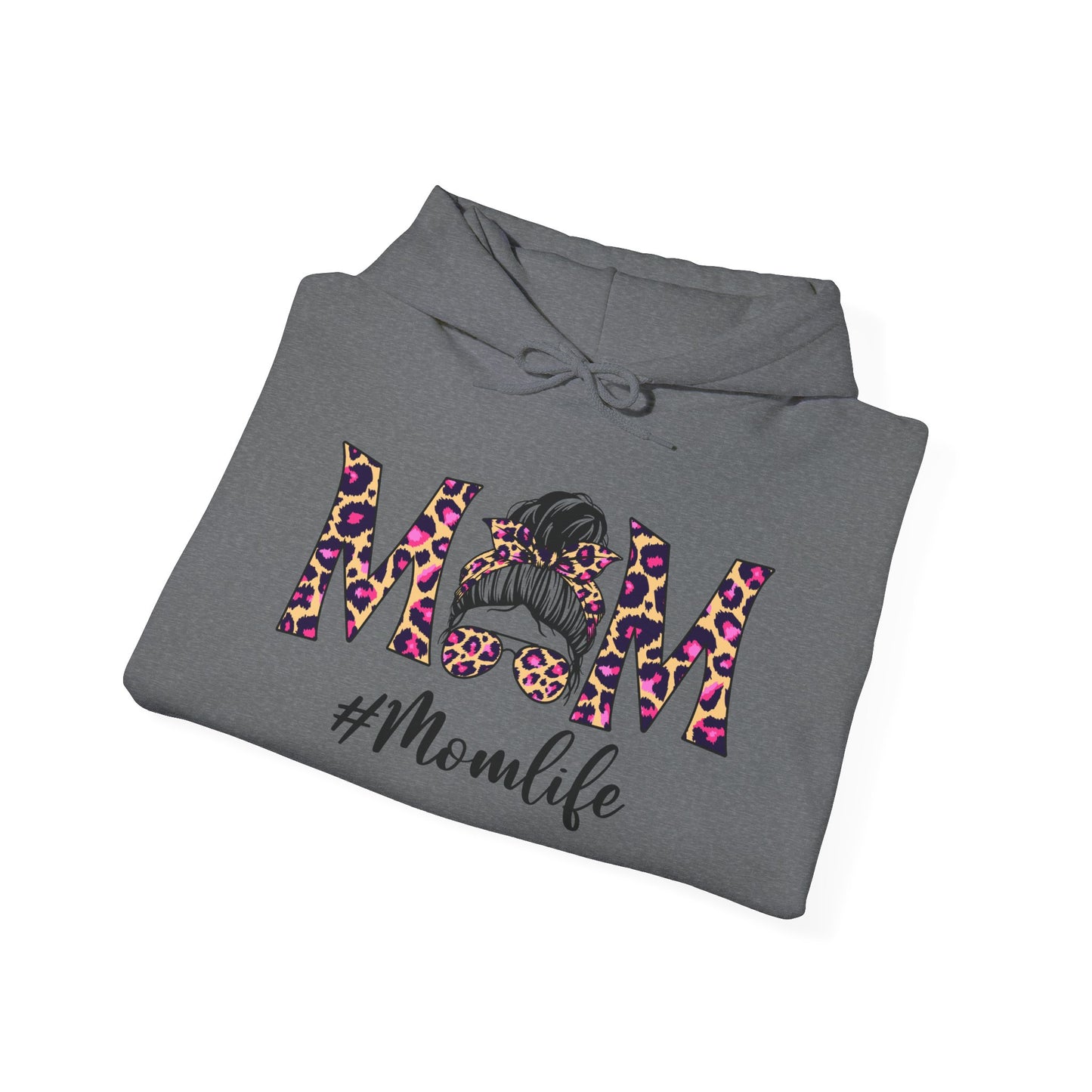 Leopard Print Mom Life Hoodie - Fierce & Fabulous | Mom Life Hoodie, Cozy Sweatshirt for Mothers, Unique Mothers Day Gift, Cute Mom Apparel
