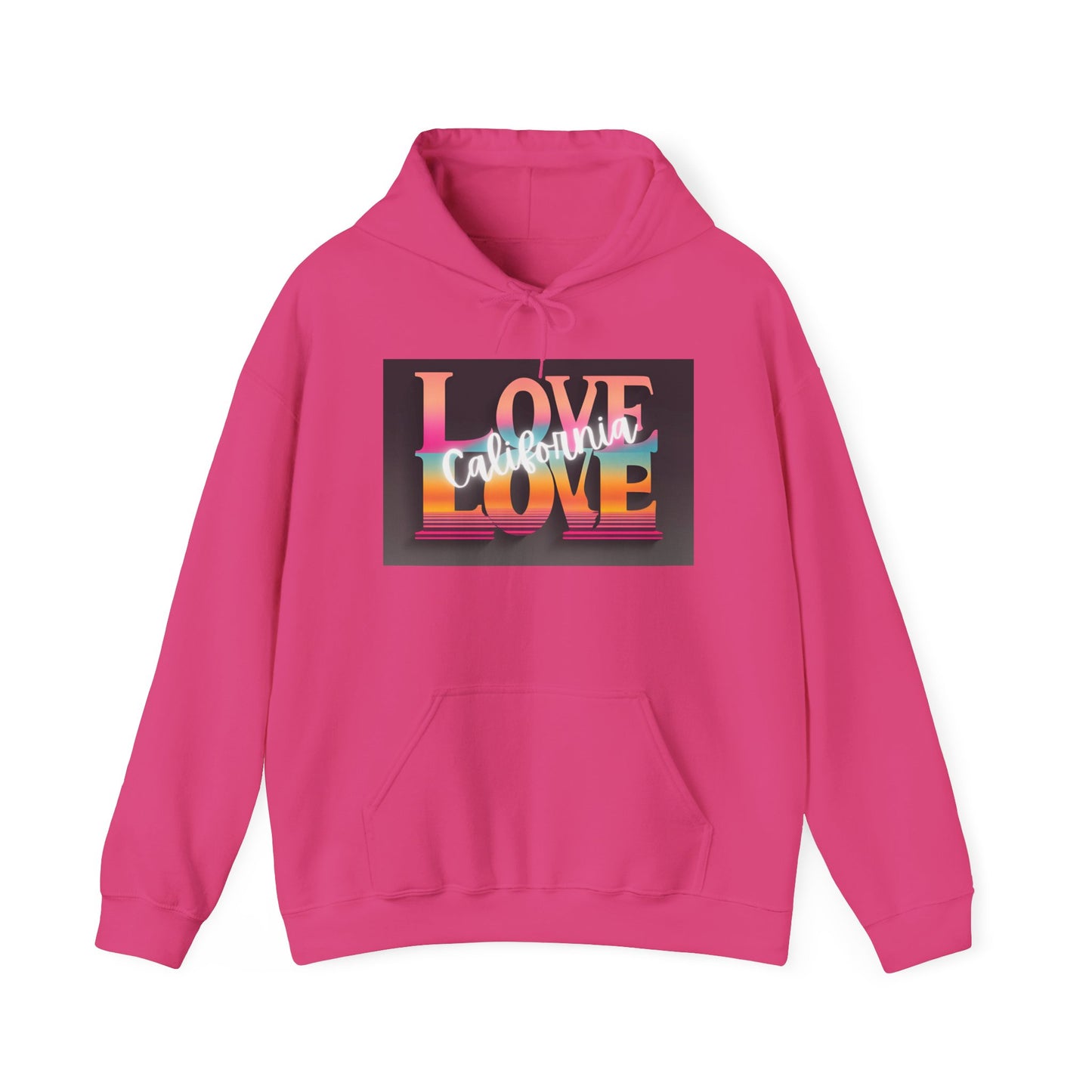 Love, LOVE, California Hoodie (NW) - Cali Love