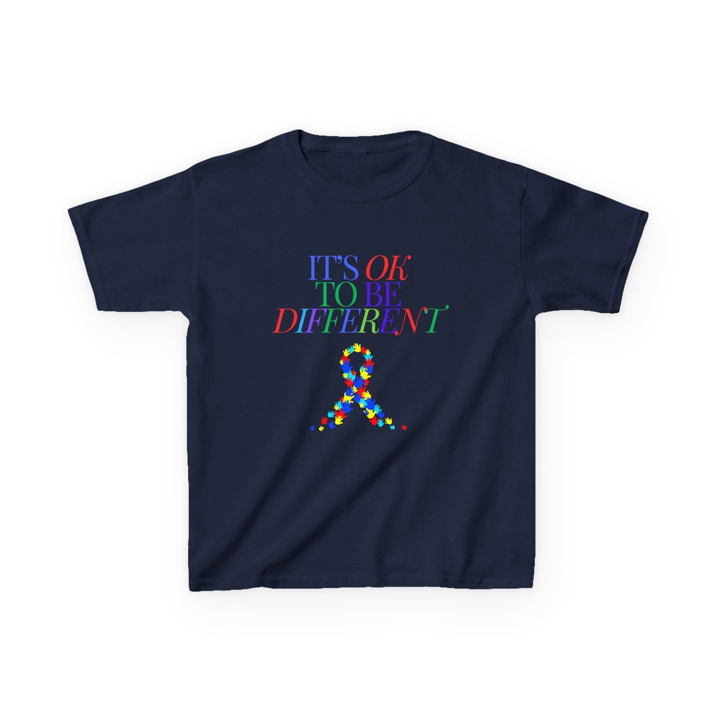 It's Okay to Be Different - ASD Awareness Kids Shirt