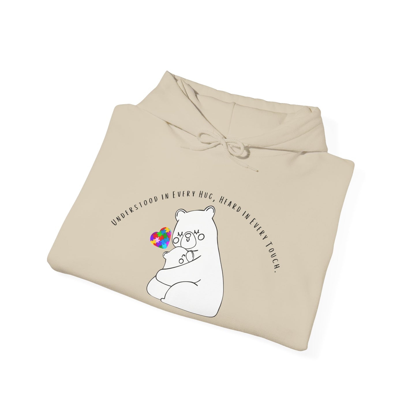 Every Hug, Every Touch - Autism Awareness Hoodie - Gift for Her, Unisex Comfort