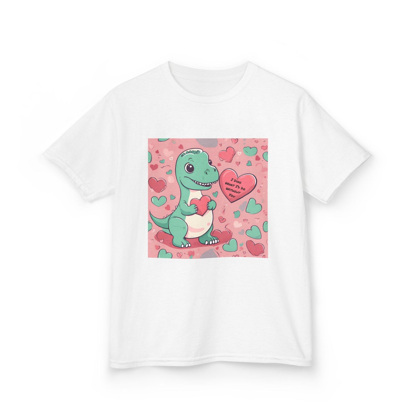 I Dino What I'd Do Without You - Baby Dino Valentine's Kids tee