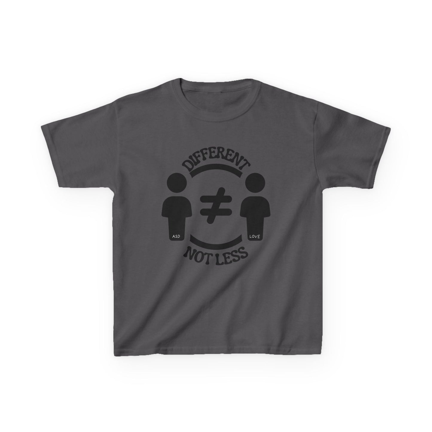 Different Not Less - Equality Autism Awareness kids Tee