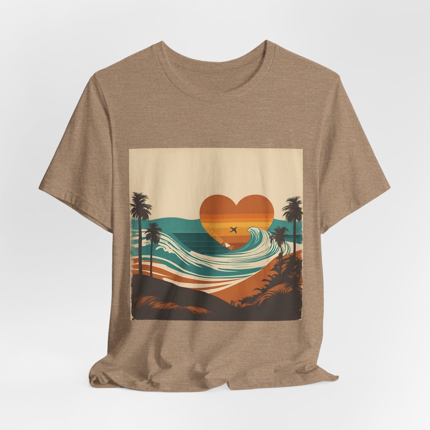 California Love Sunset - Unisex Jersey Short Sleeve Tee
