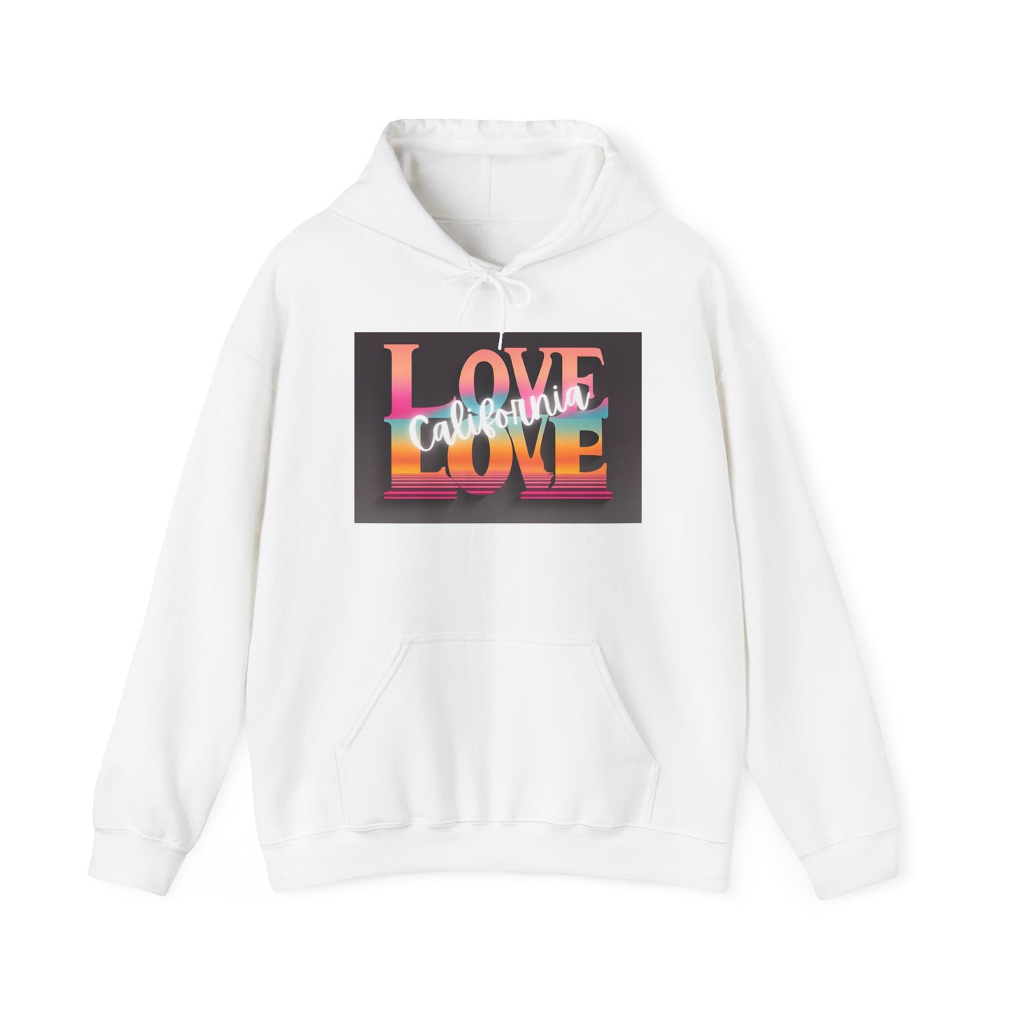 Love, LOVE, California Hoodie (NW) - Cali Love