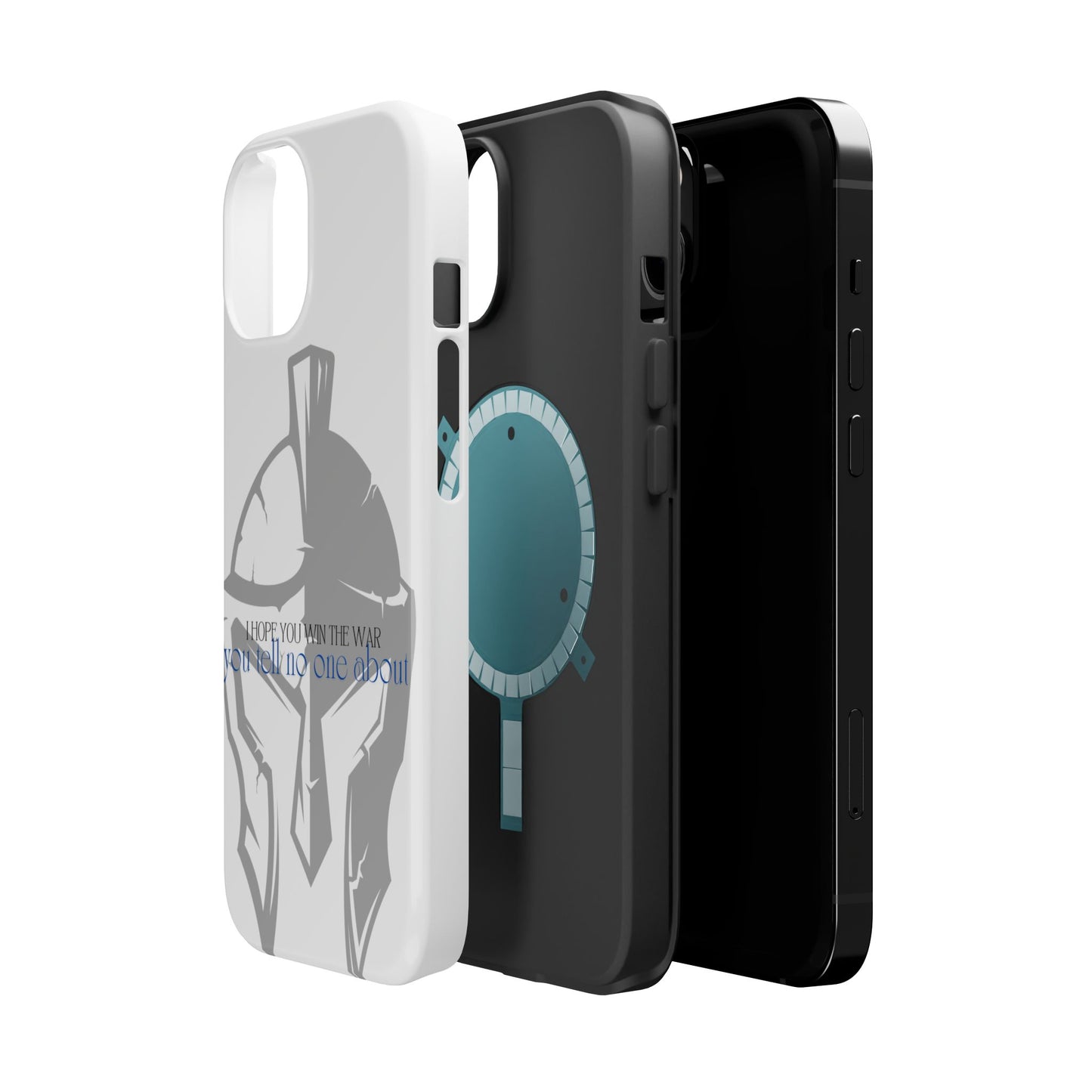 Spartan Strength: Win the War You Tell No One About - Mental Health Awareness Phone Case
