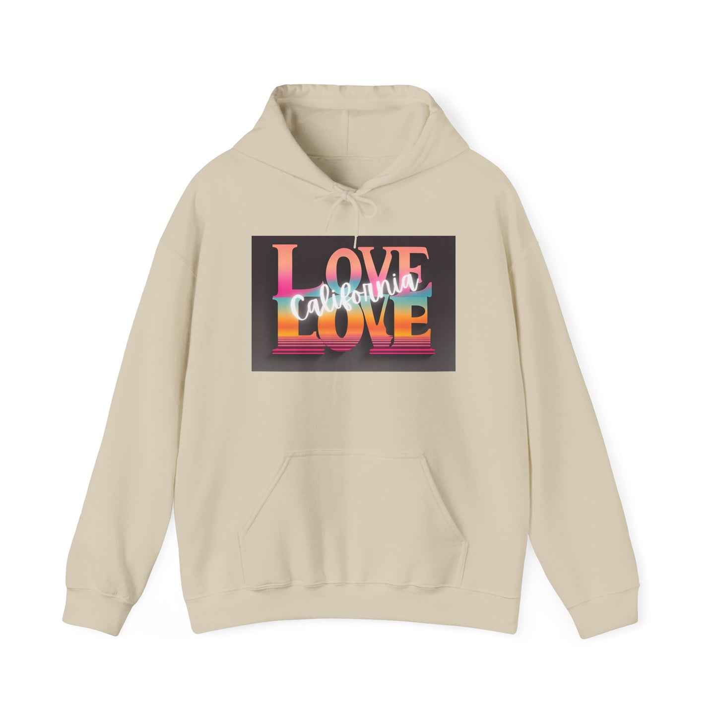 Love, LOVE, California Hoodie (NW) - Cali Love