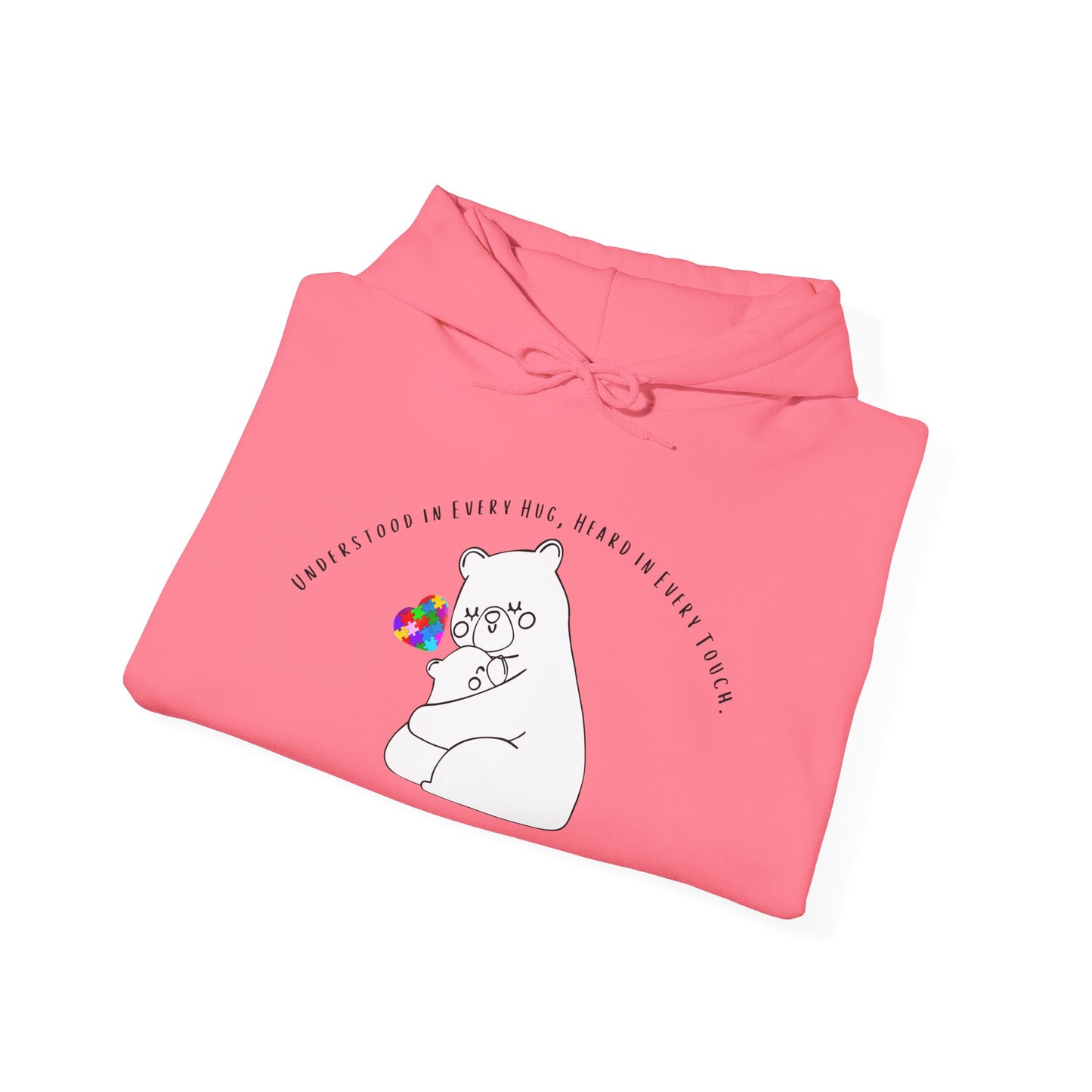 Every Hug, Every Touch - Autism Awareness Hoodie - Gift for Her, Unisex Comfort