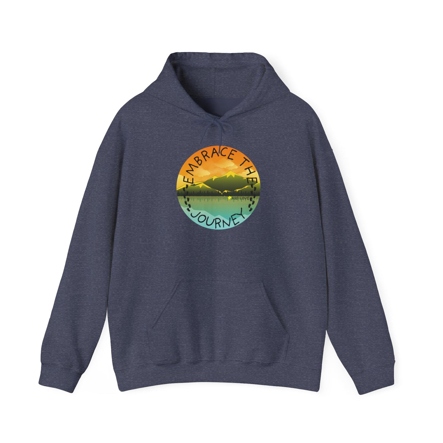 Embrace the Journey | Hoodie | Autism Awareness | Diversity and Inclusivity