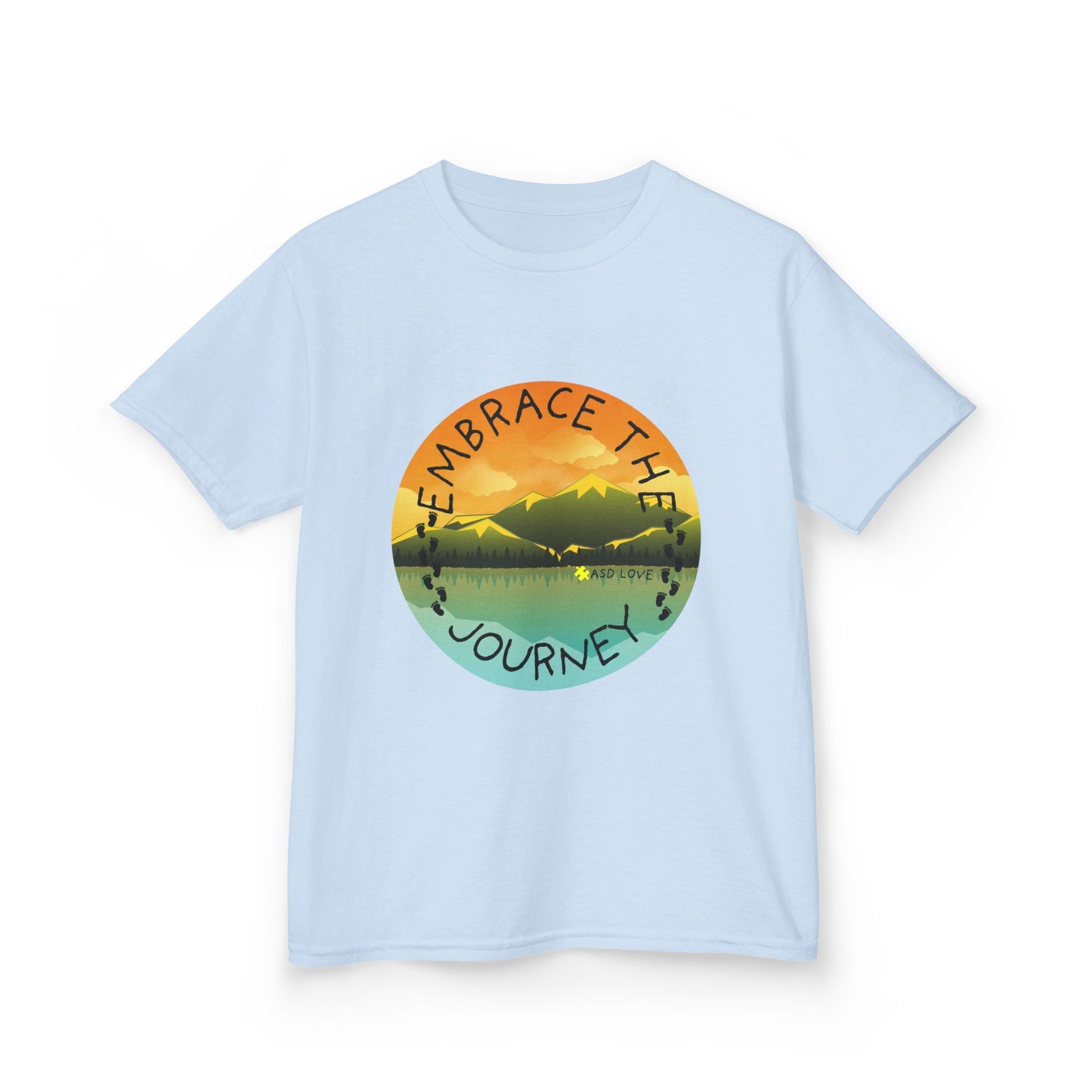 Embrace the Journey - Autism Awareness Kids Tee
