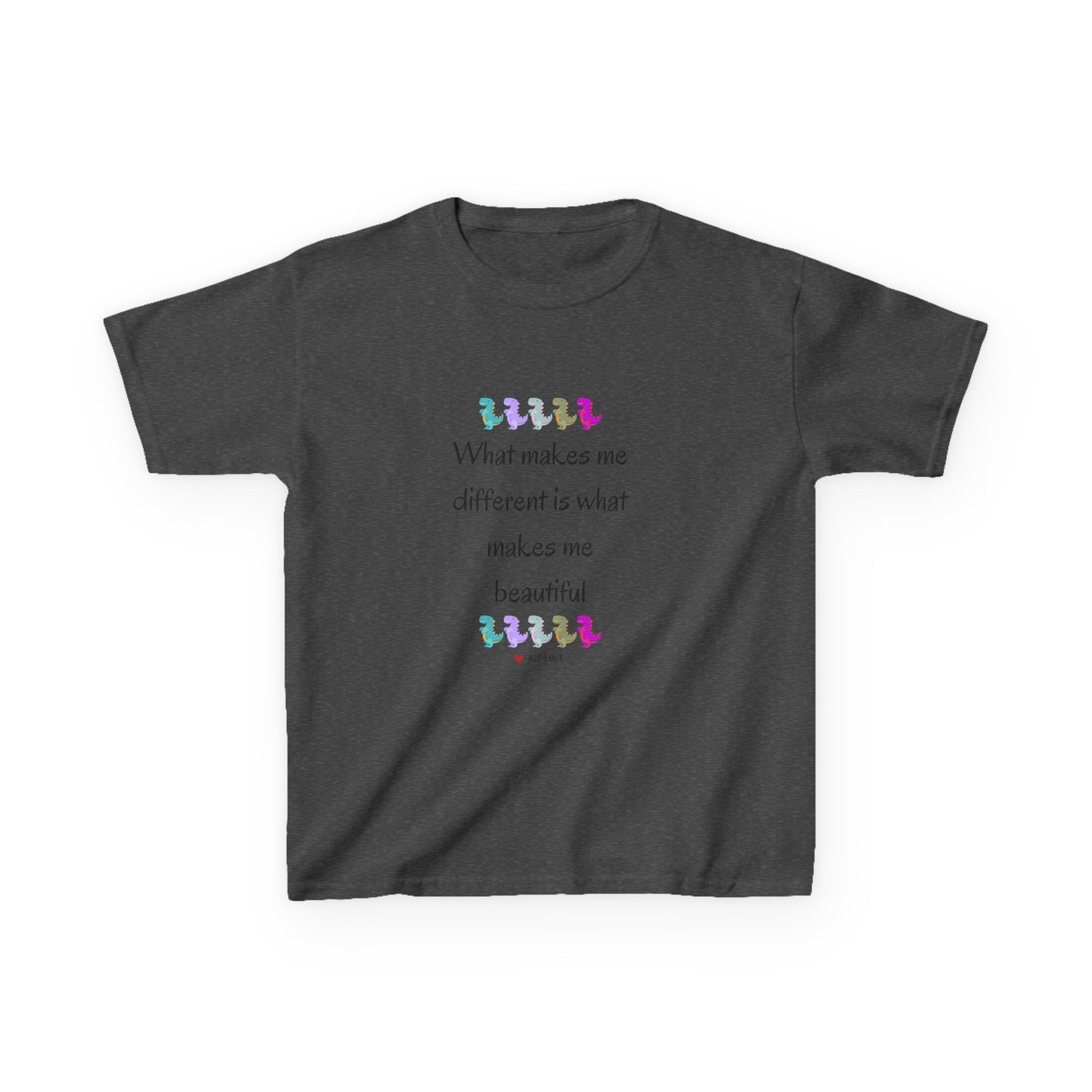 Different is Beautiful - Autism Awareness Kids Tee