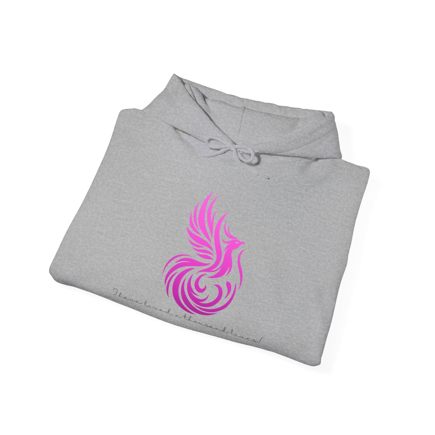 Phoenix Rising Sweatshirt - I Have Lived a Thousand Lives | Inspirational Unisex Hoodie