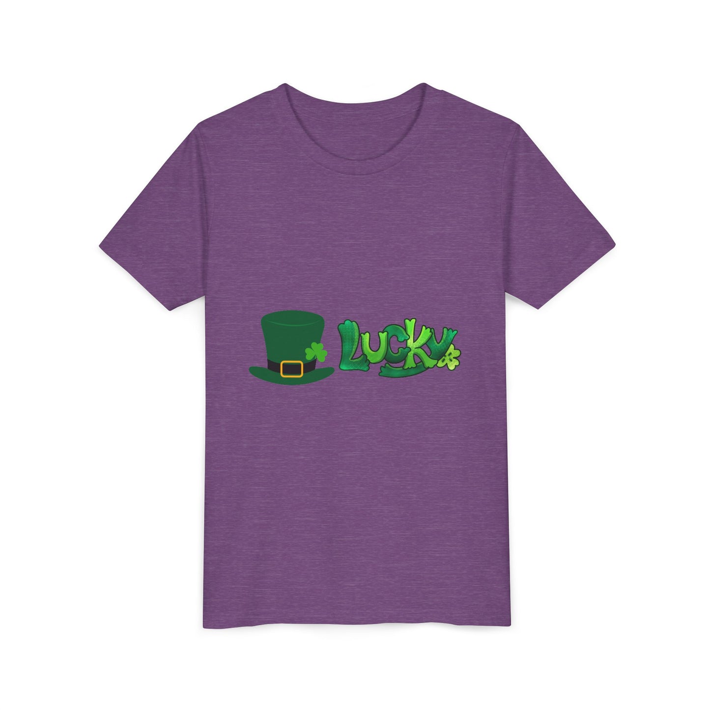 Lucky St. Patricks Day Shamrock Tee | Youth T-Shirt
