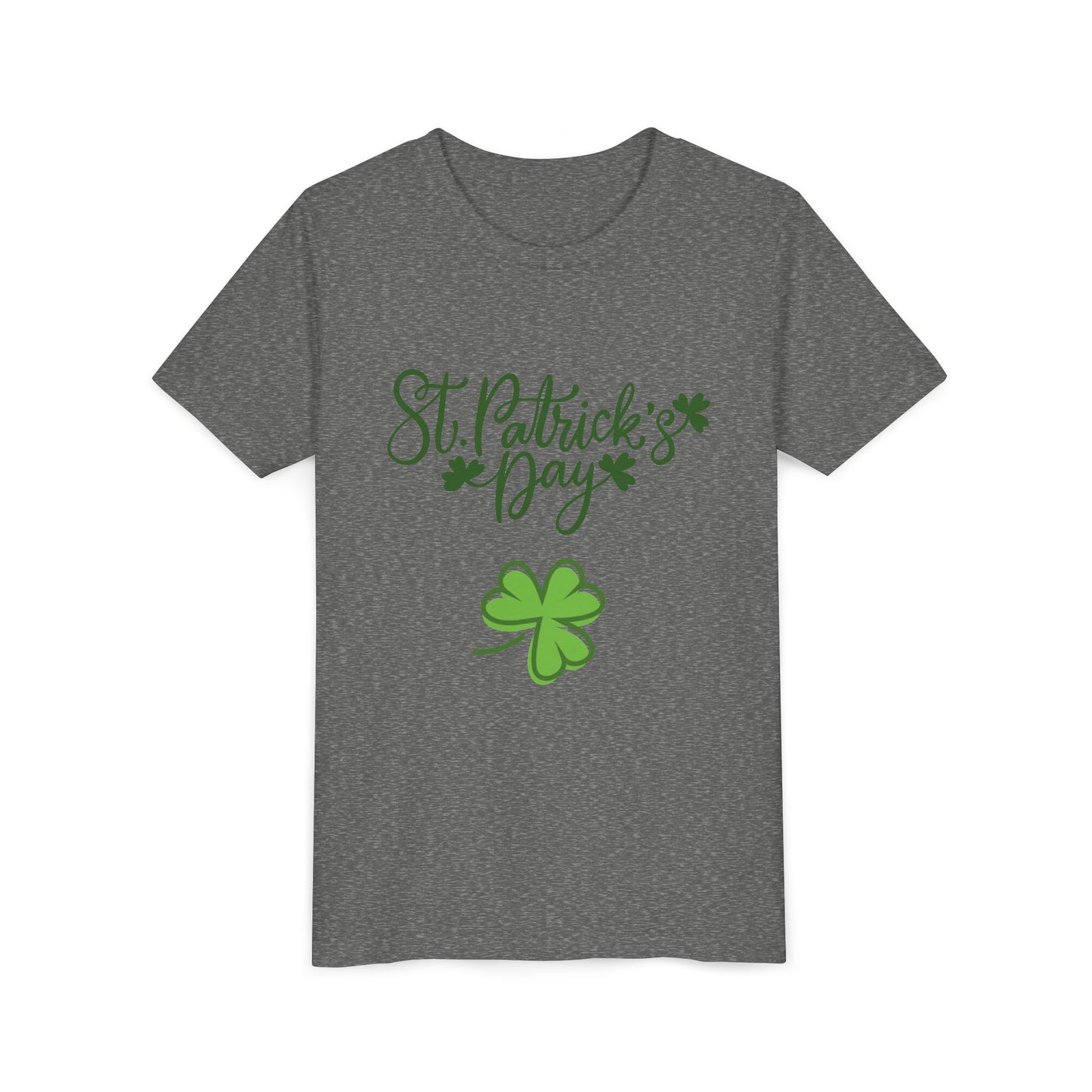 St. Patrick's Day Shamrock Youth Tee | Kids Irish Holiday Shirt