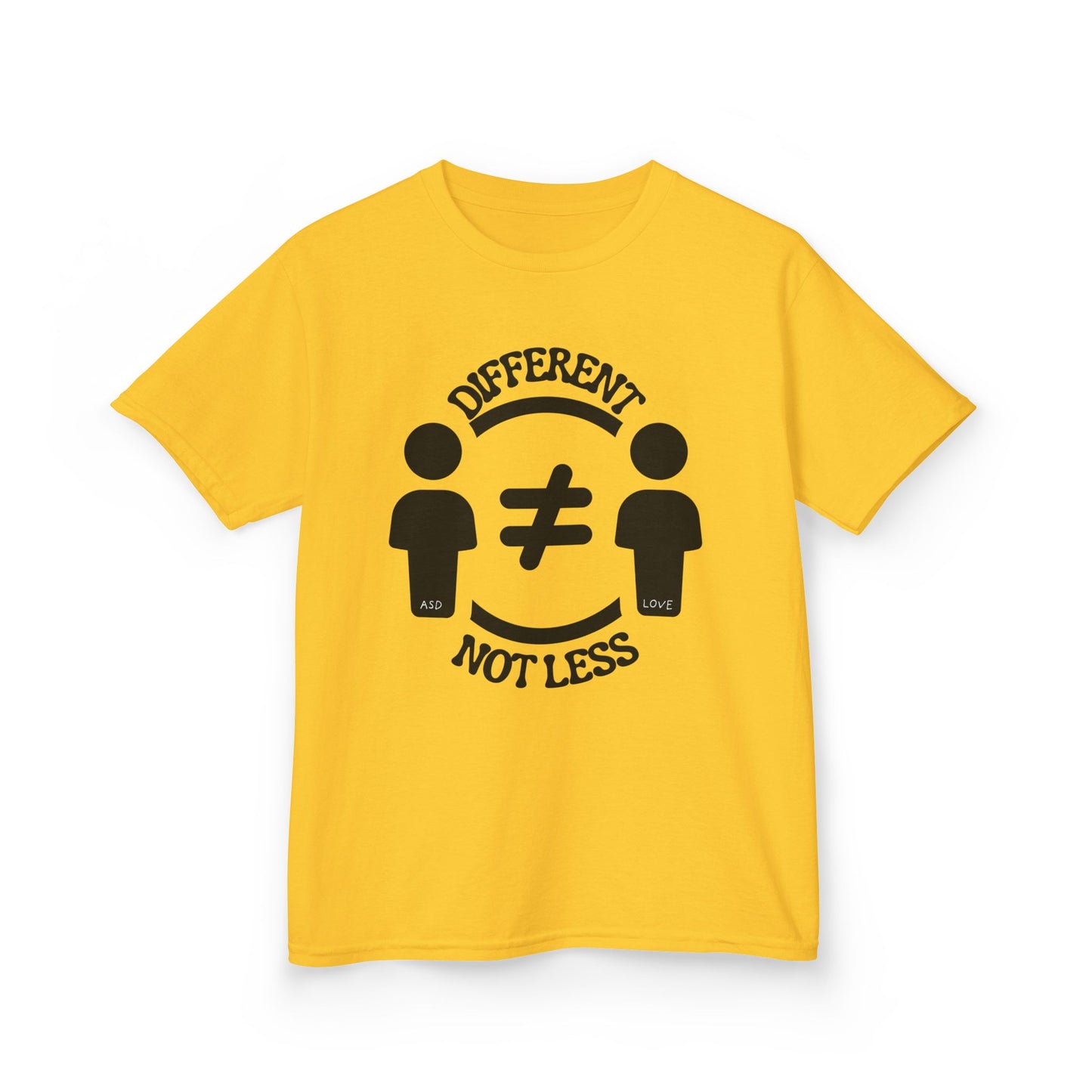 Different Not Less - Equality Autism Awareness kids Tee