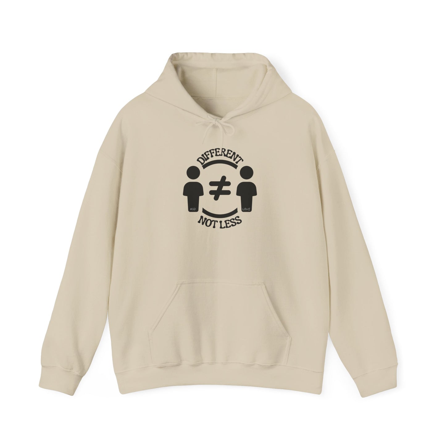 Different Not Less | Hoodie | Autism Awareness | Diversity and Inclusivity