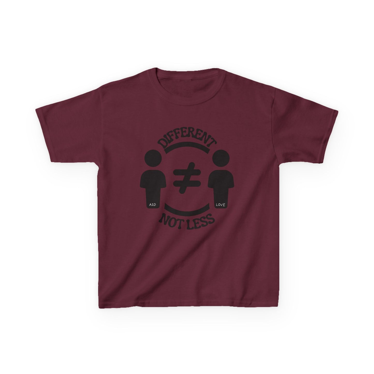 Different Not Less - Equality Autism Awareness kids Tee