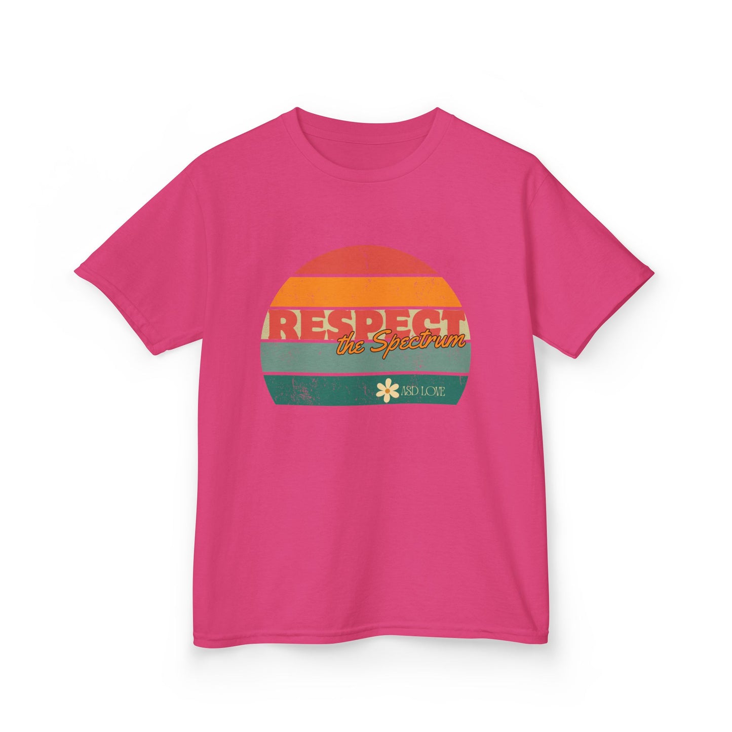 Respect the Spectrum - Rainbow Autism Awarness Kids Tee