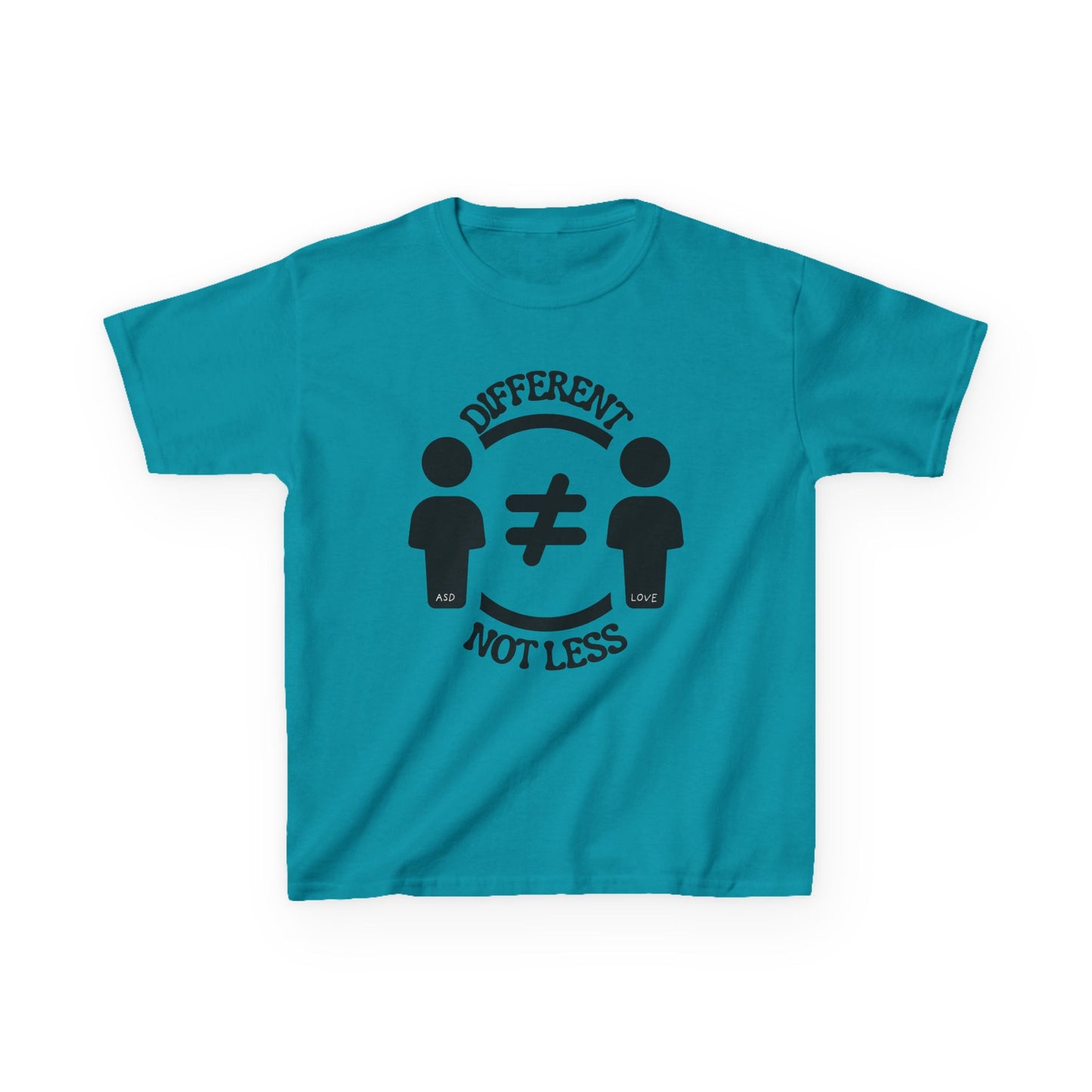 Different Not Less - Equality Autism Awareness kids Tee