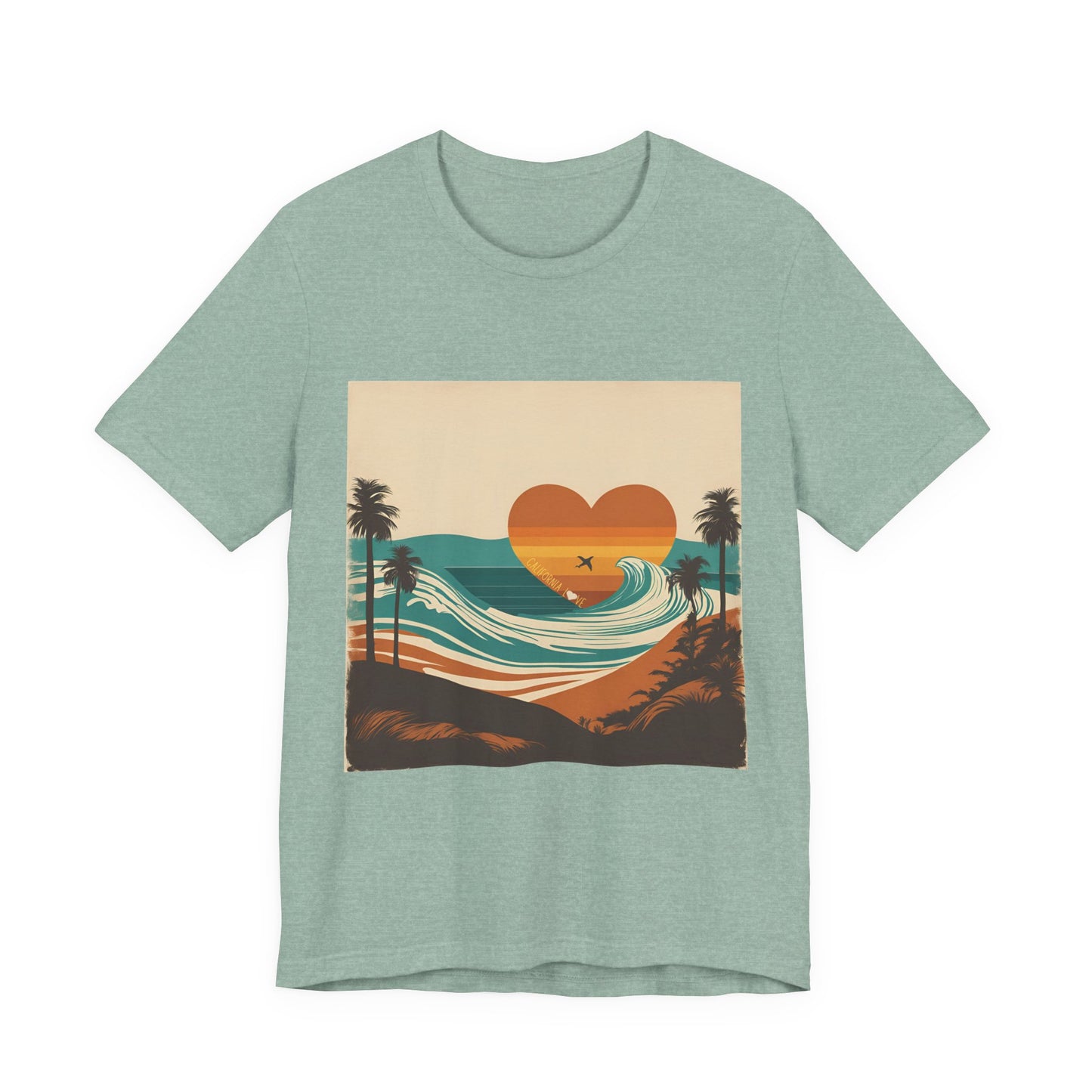 California Love Sunset - Unisex Jersey Short Sleeve Tee