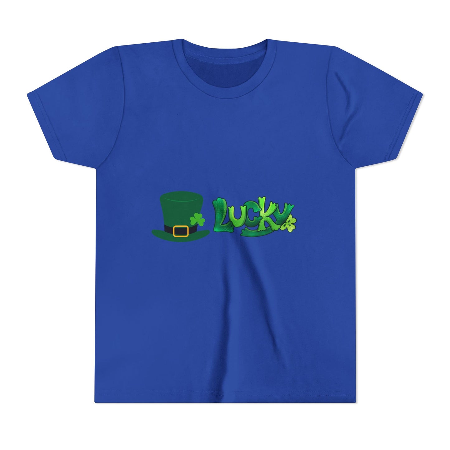 Lucky St. Patricks Day Shamrock Tee | Youth T-Shirt