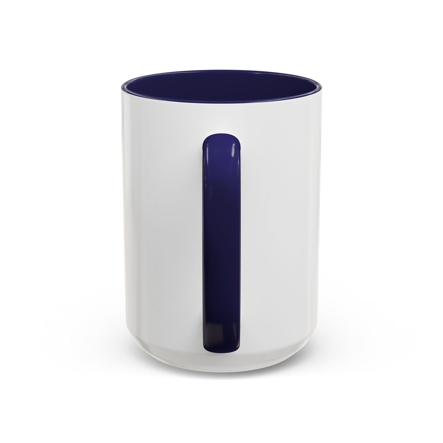 P.S. I Hope You Feel Beautiful Today - Accent Coffee Mug | Inspirational Ceramic Cup with Color Handle (11, 15oz) - Red Heart