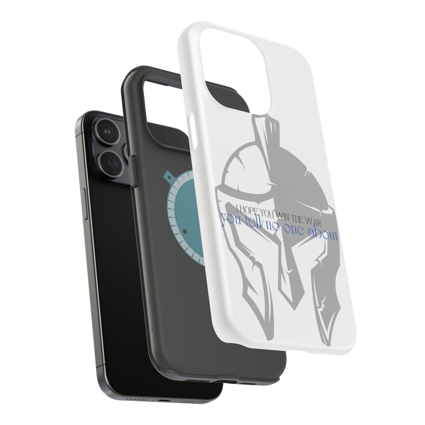 Spartan Strength: Win the War You Tell No One About - Mental Health Awareness Phone Case