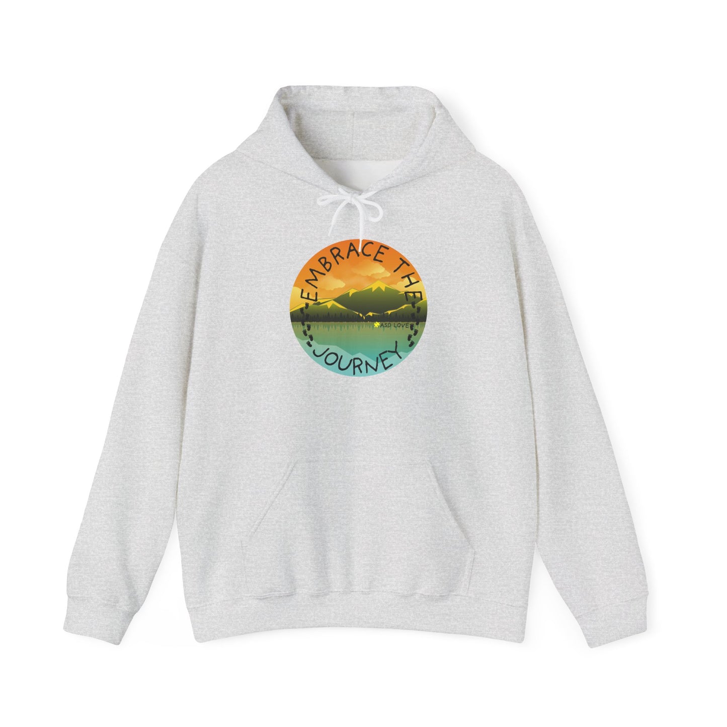 Embrace the Journey | Hoodie | Autism Awareness | Diversity and Inclusivity