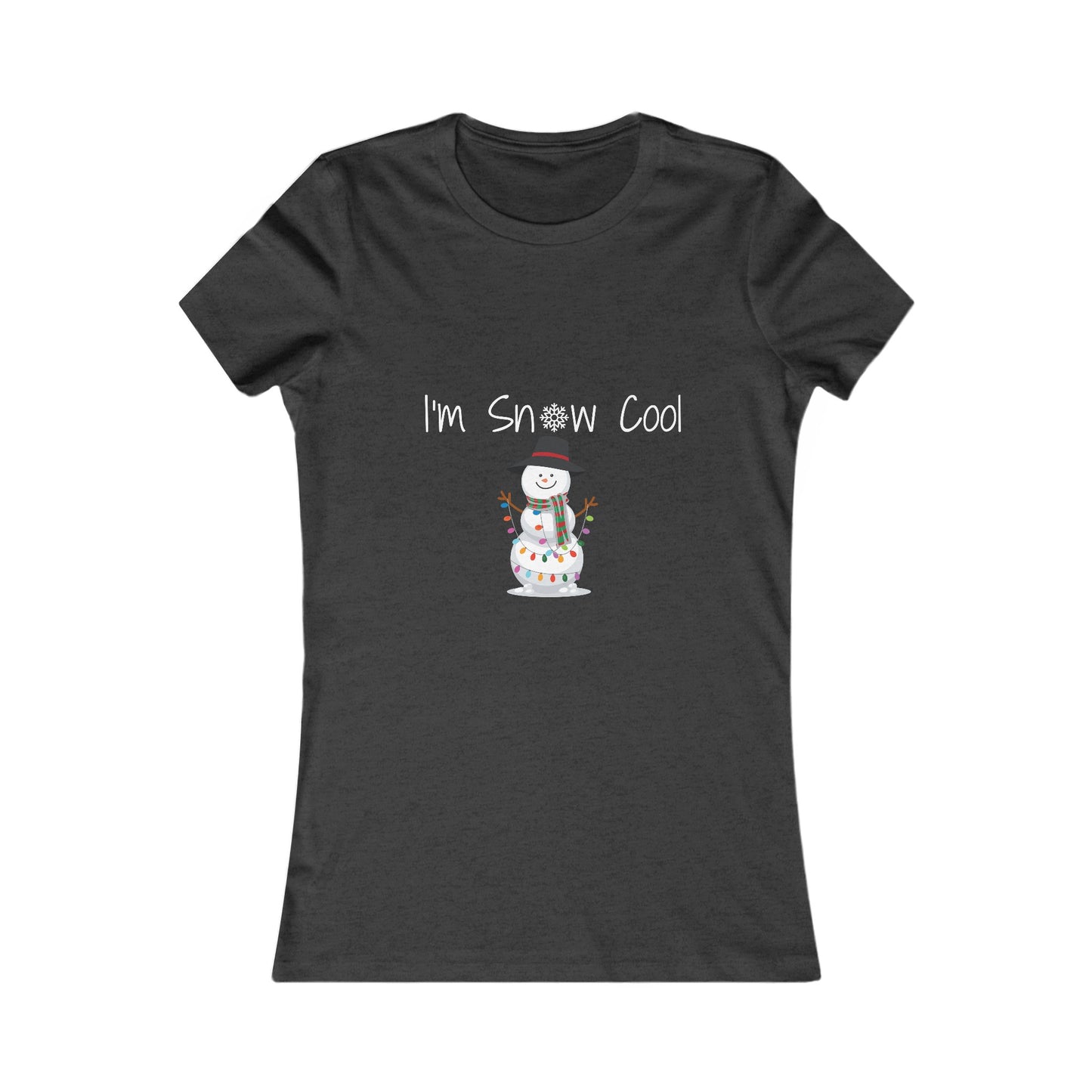 I'm Snow Cool Winter Shirt (WF) - Fun Snowman Holiday Tee