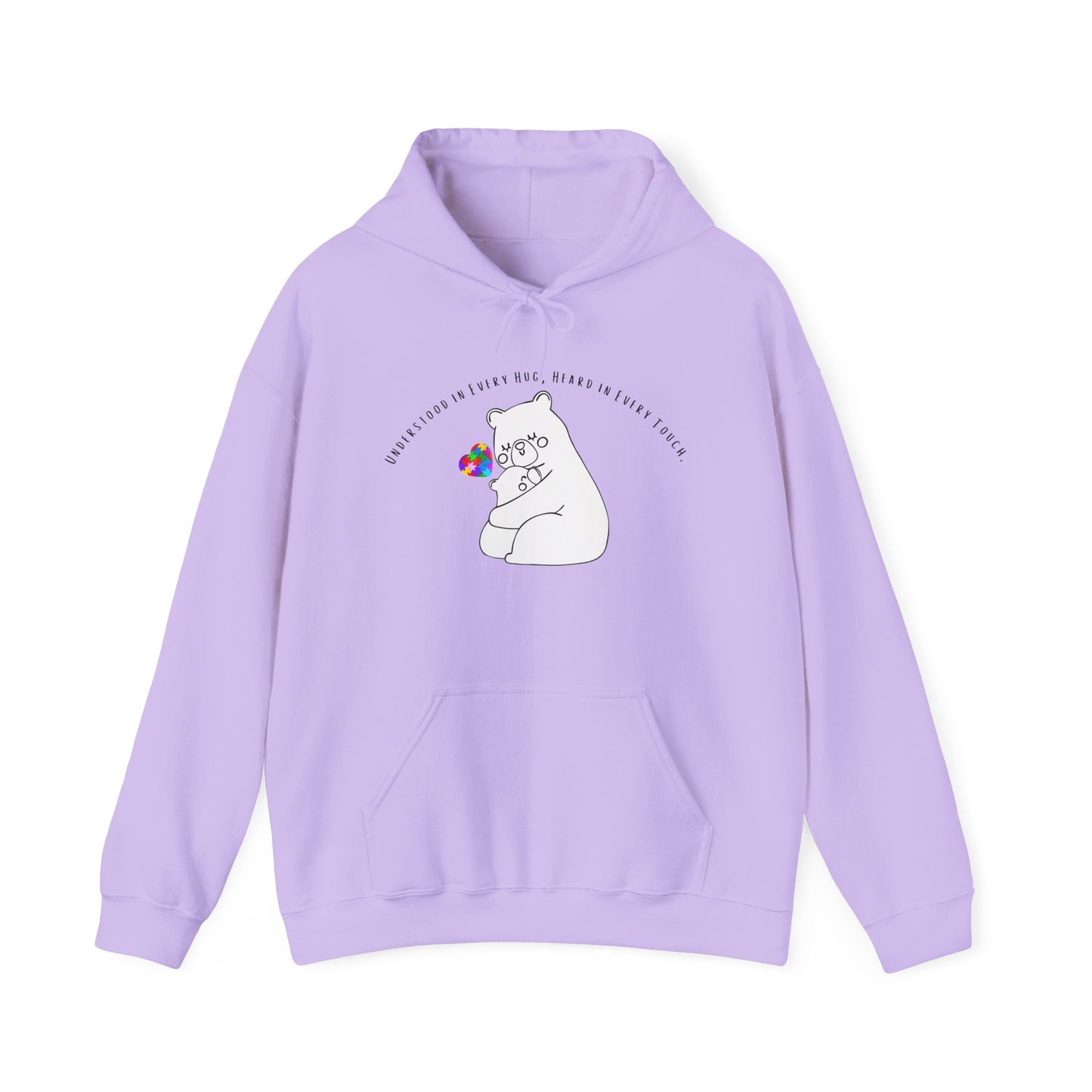 Every Hug, Every Touch - Autism Awareness Hoodie - Gift for Her, Unisex Comfort