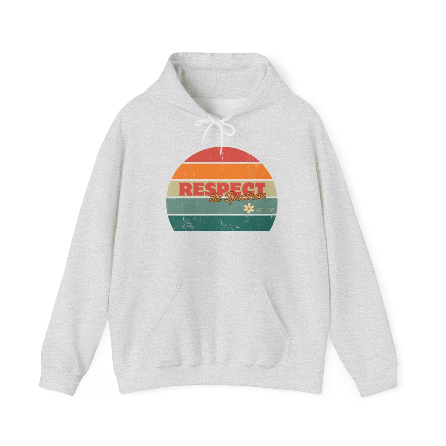 Respect the Spectrum | Hooded Sweatshirt | Autism Awareness | Diversity and Inclusivity