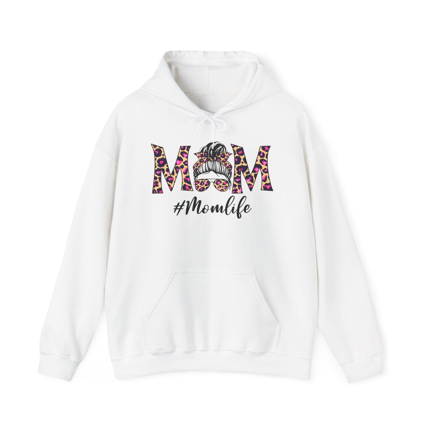 Leopard Print Mom Life Hoodie - Fierce & Fabulous | Mom Life Hoodie, Cozy Sweatshirt for Mothers, Unique Mothers Day Gift, Cute Mom Apparel