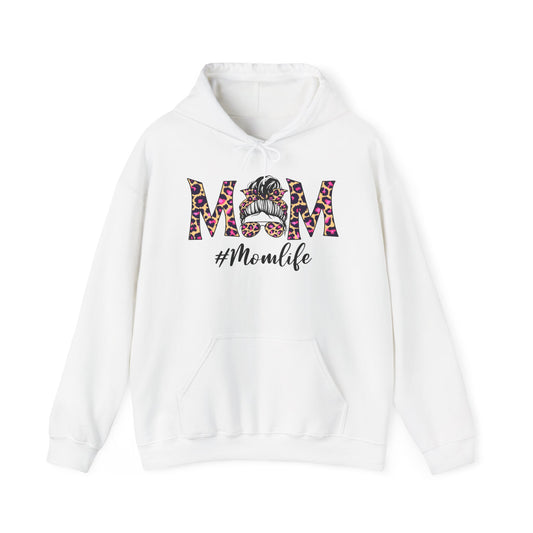 Leopard Print Mom Life Hoodie - Fierce & Fabulous | Mom Life Hoodie, Cozy Sweatshirt for Mothers, Unique Mothers Day Gift, Cute Mom Apparel