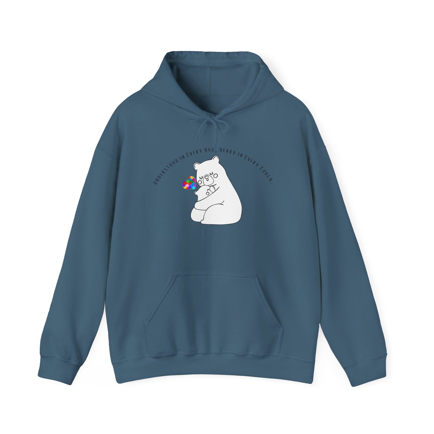 Every Hug, Every Touch - Autism Awareness Hoodie - Gift for Her, Unisex Comfort