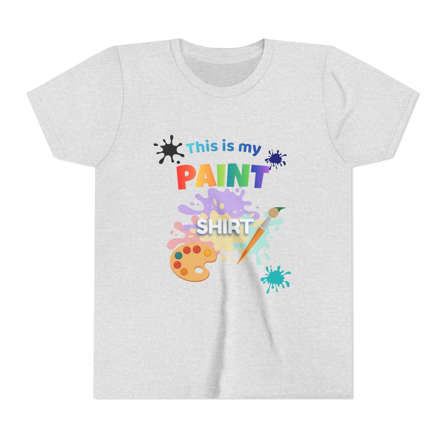This Is My Paint Shirt Youth Tee SP | Kids Art Palette T-Shirt