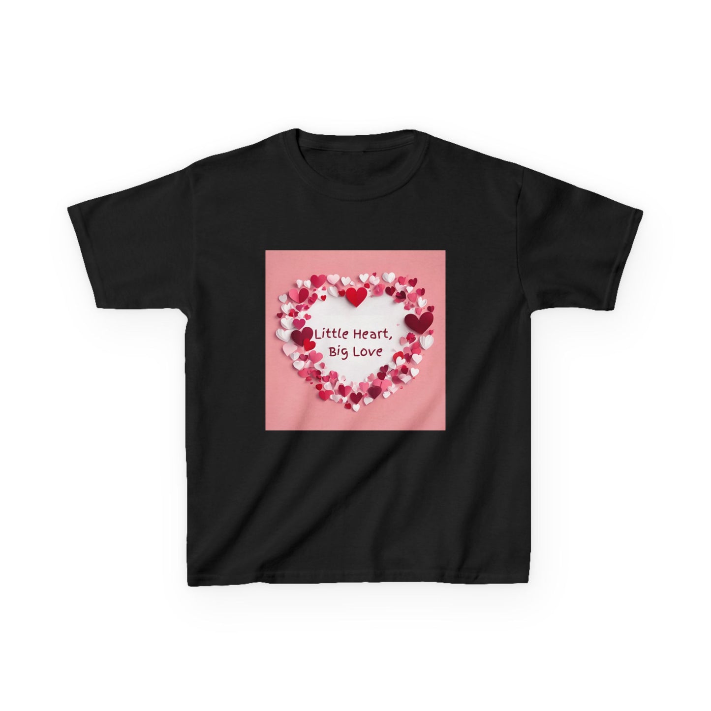 Little Heart, Big Love - Valentine's Kids Tee