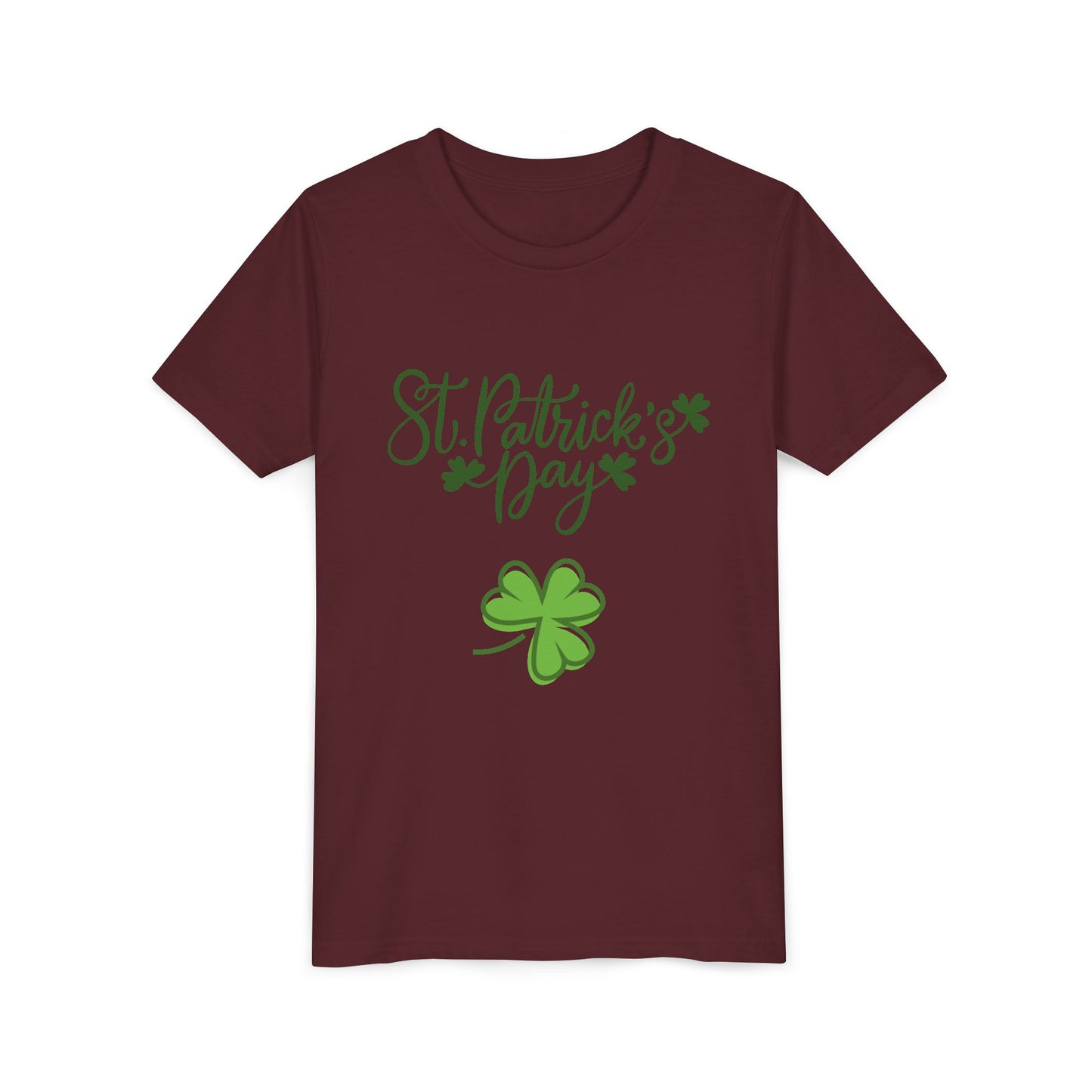 St. Patrick's Day Shamrock Youth Tee | Kids Irish Holiday Shirt