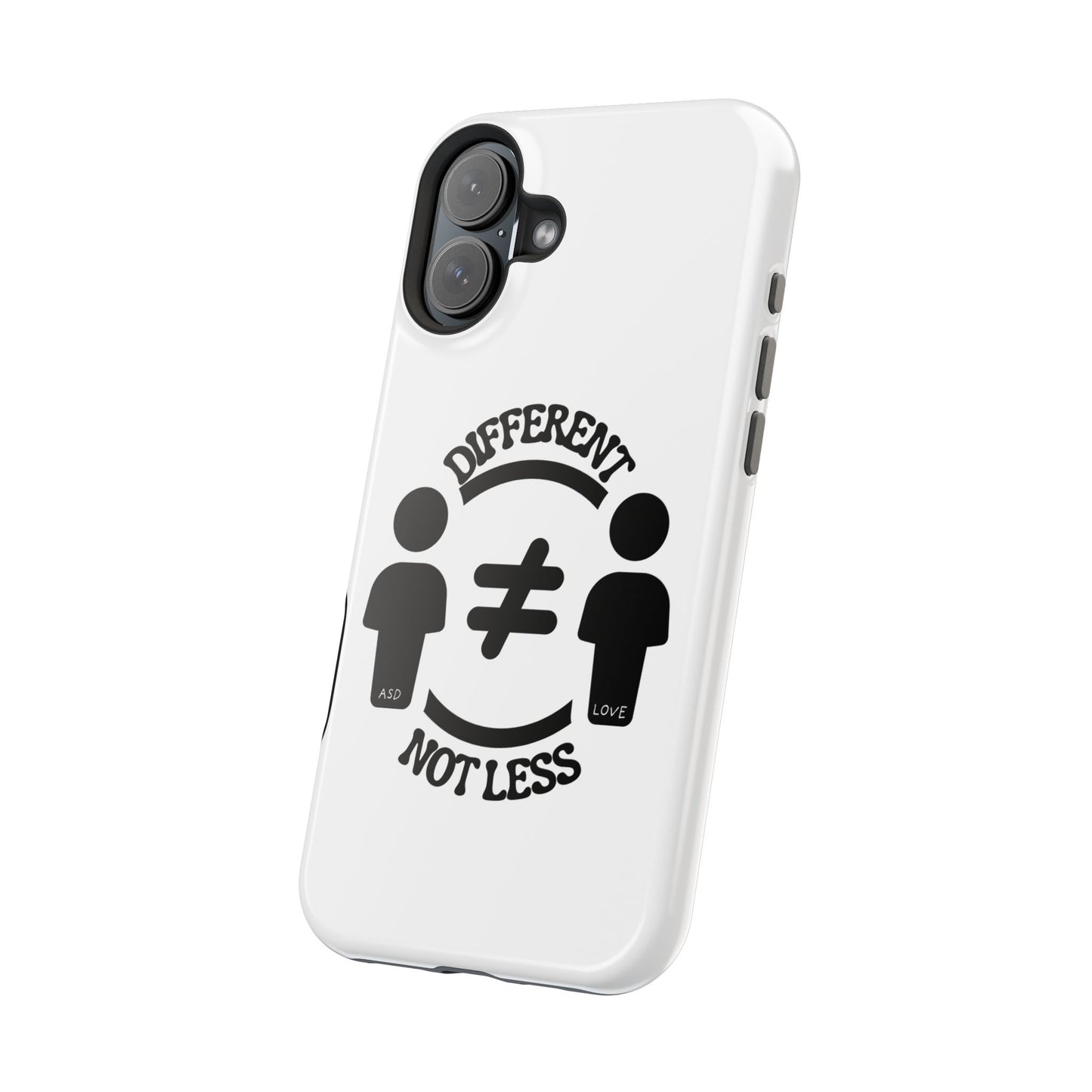 Silhouette Harmony: Different, Not Less - ASD Awareness Phone Case