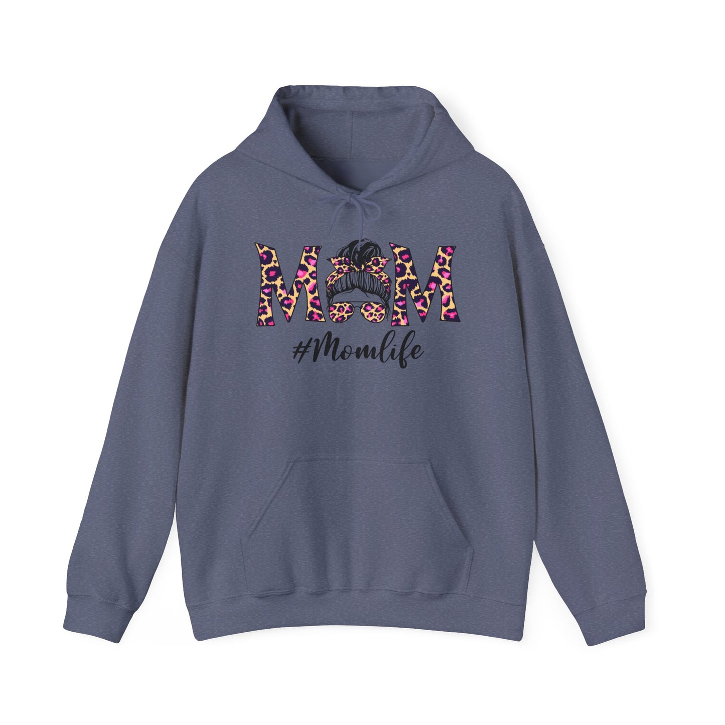 Leopard Print Mom Life Hoodie - Fierce & Fabulous | Mom Life Hoodie, Cozy Sweatshirt for Mothers, Unique Mothers Day Gift, Cute Mom Apparel