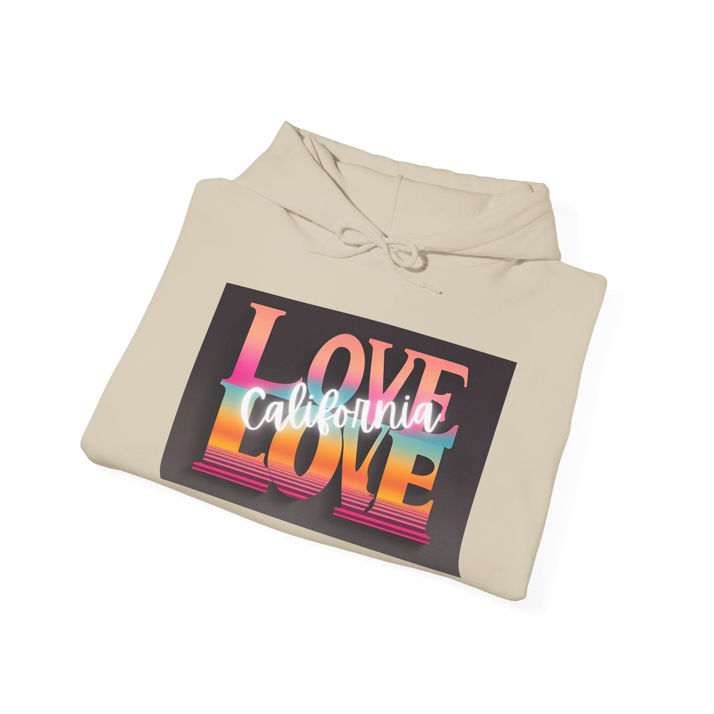 Love, LOVE, California Hoodie (NW) - Cali Love